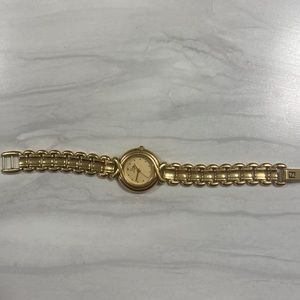 Gold Vintage Fendi watch